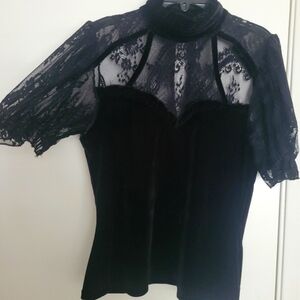 Killstar velvet top